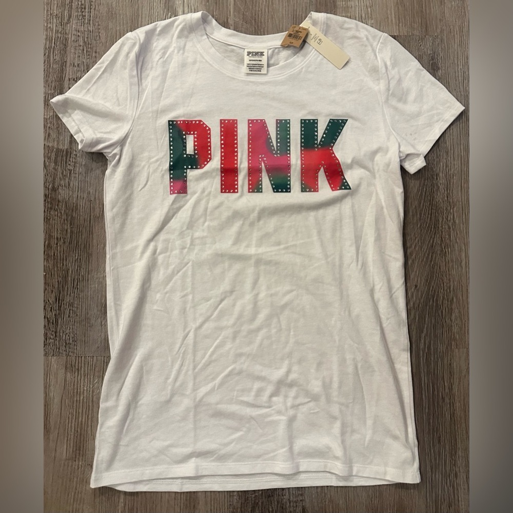 Victoria Secret PINK White T-Shirt